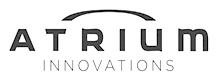 atrium black and white logo